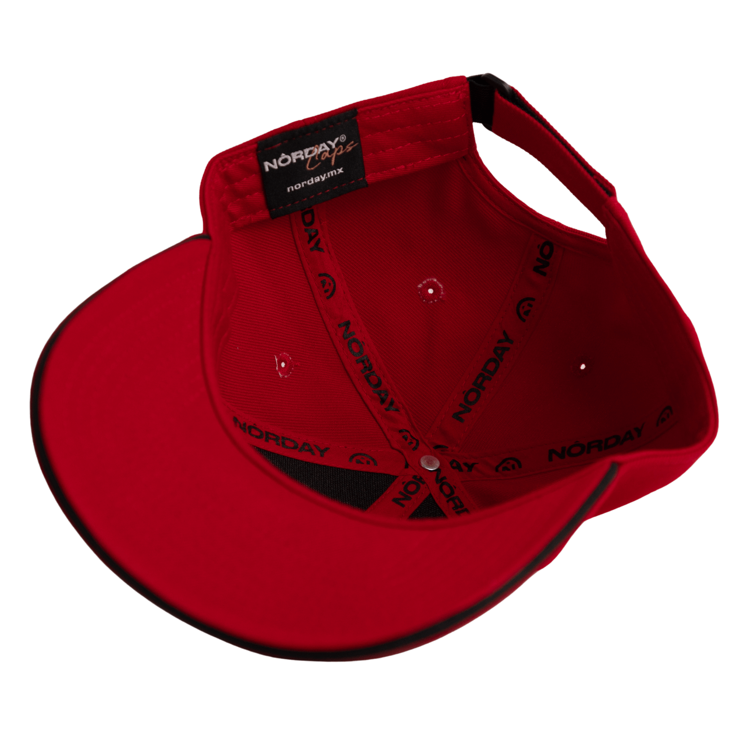 N-Caps Hard Red Black C