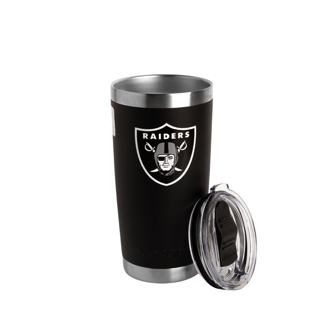 Tumbler 20oz Black NFL Las Vegas Raiders