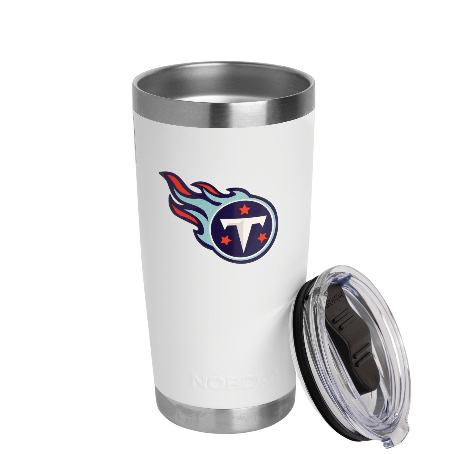 TUMBLER 20OZ WHITE NFL TENNESSEE TITANS