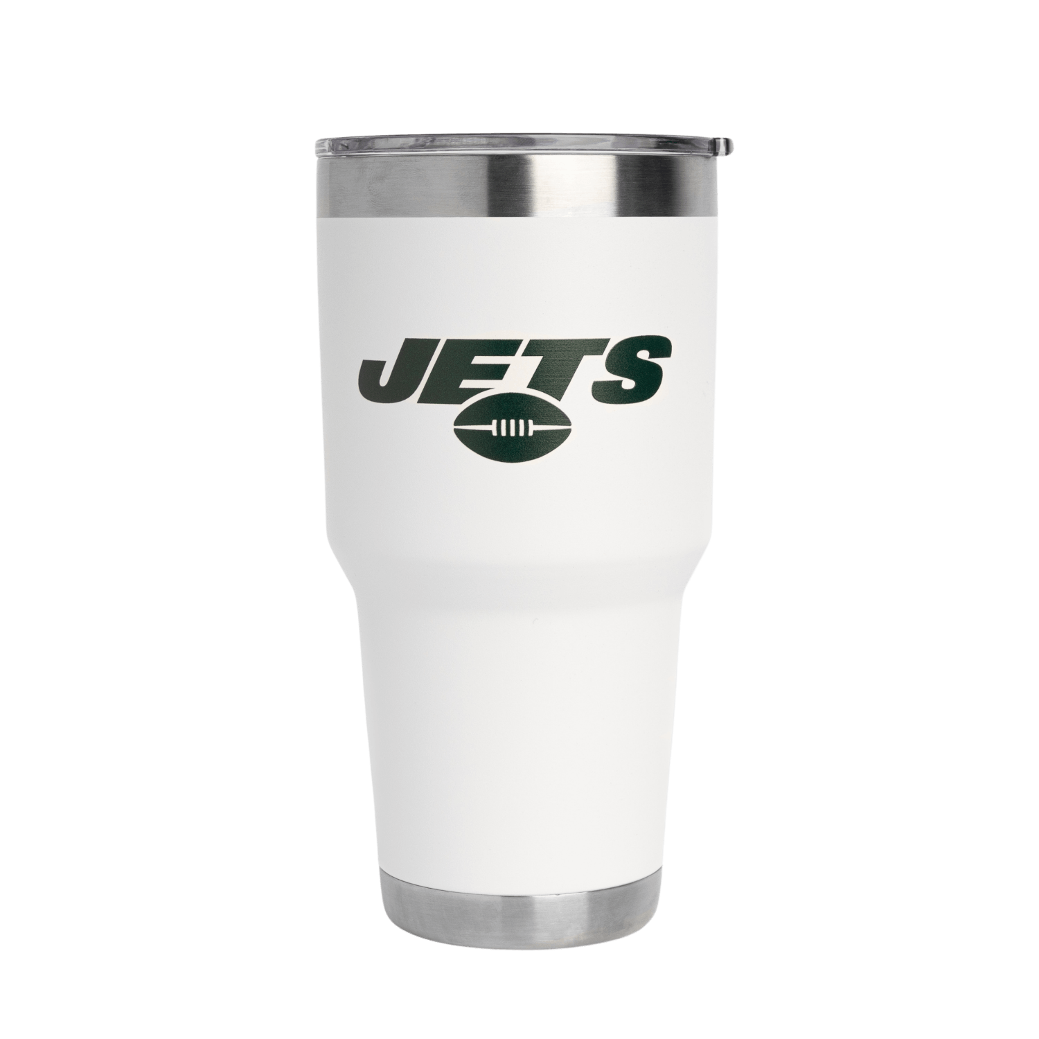 TUMBLER 30OZ WHITE NFL NEW YORK JETS