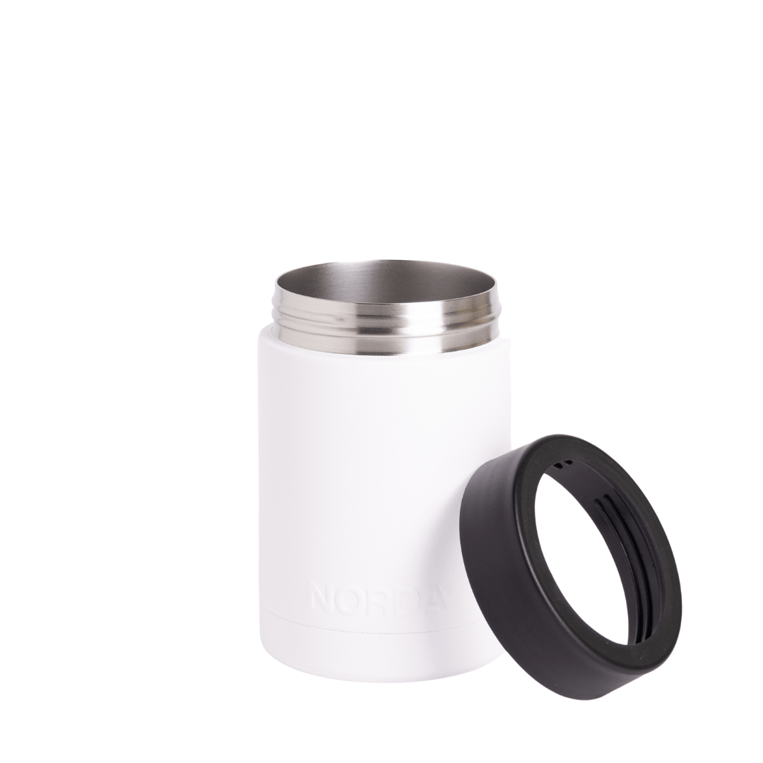 Beer Can 10 oz White