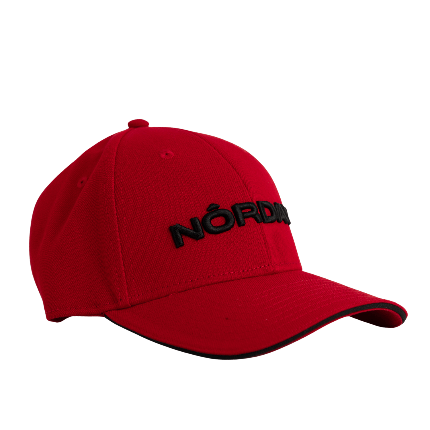 N-Caps Hard Red Black C