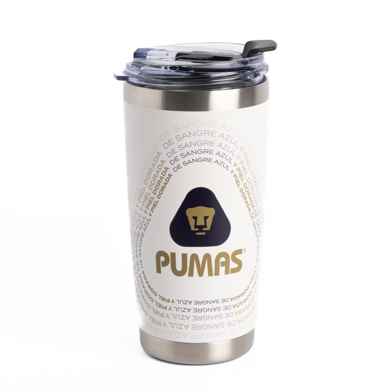 Tumbler 20oz Pumas Blanco