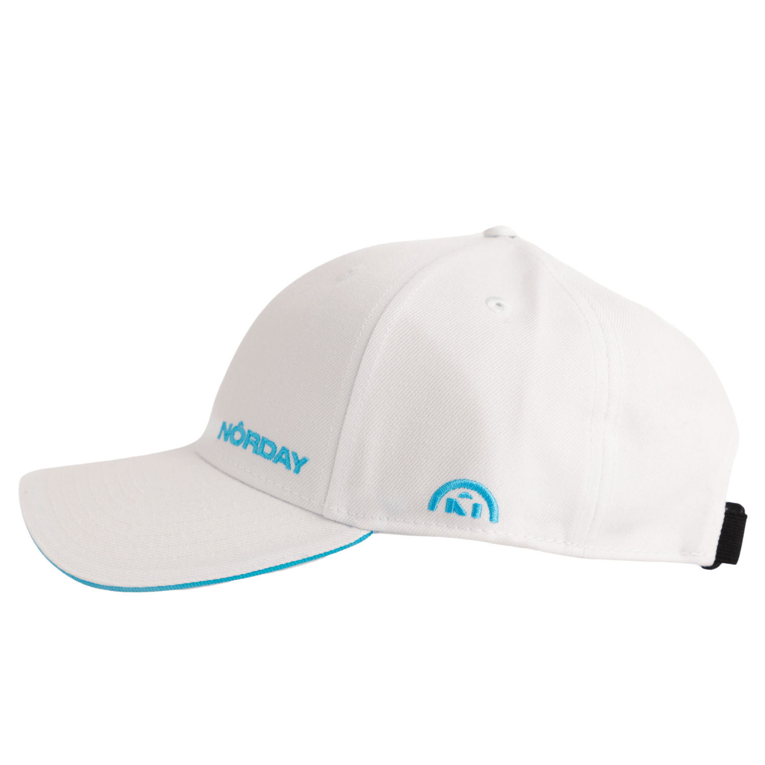 N-Caps Hard White & Blue