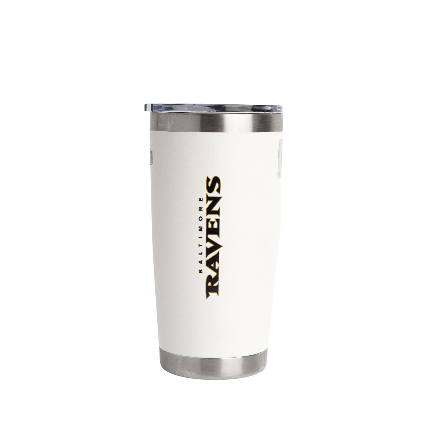 Tumbler 20oz White NFL Baltimore Ravens