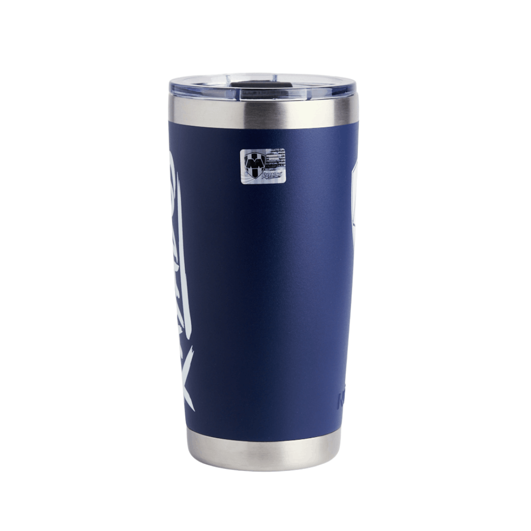 Tumbler 20 oz Navy Rayados Vertical