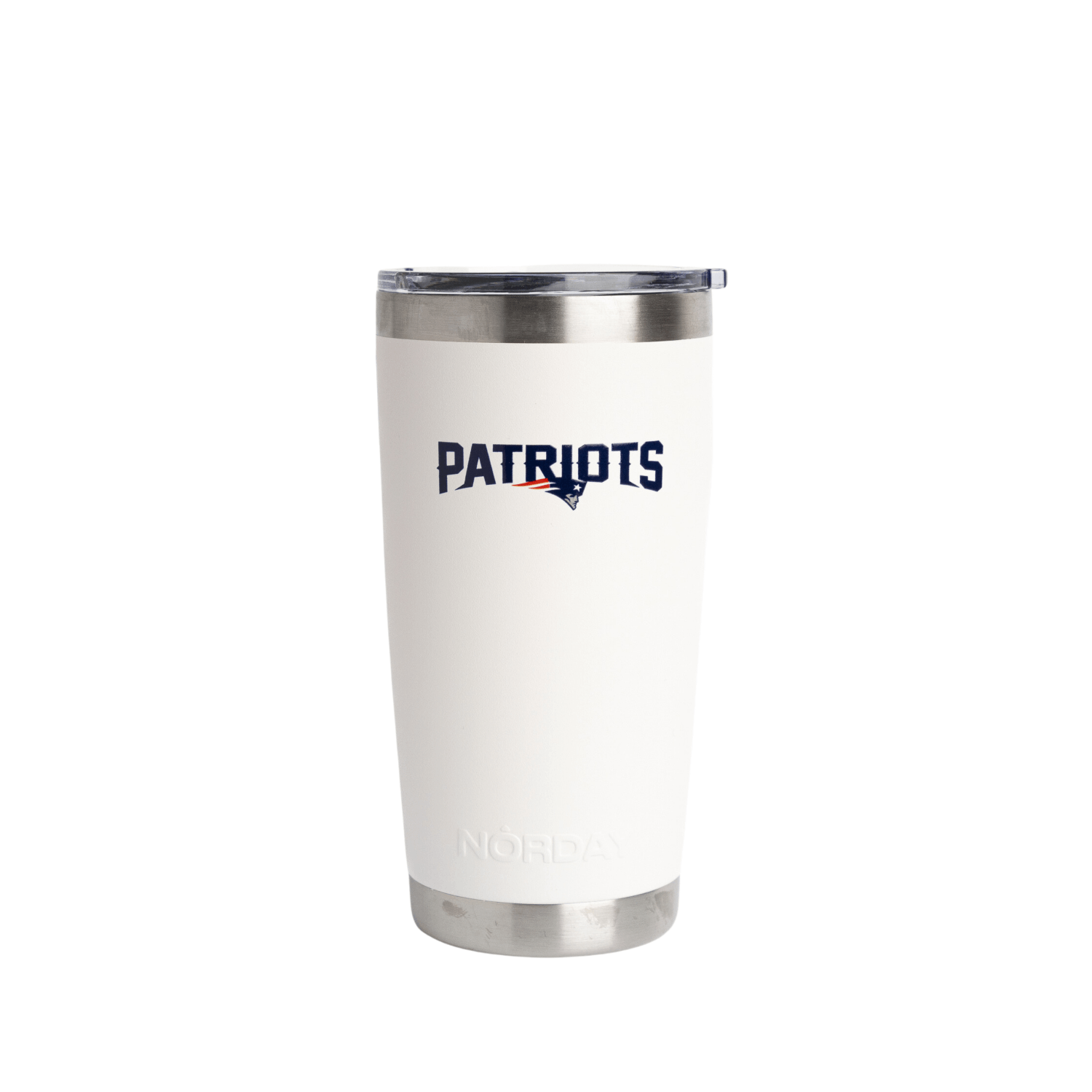 Tumbler 20oz White NFL New England Patriots