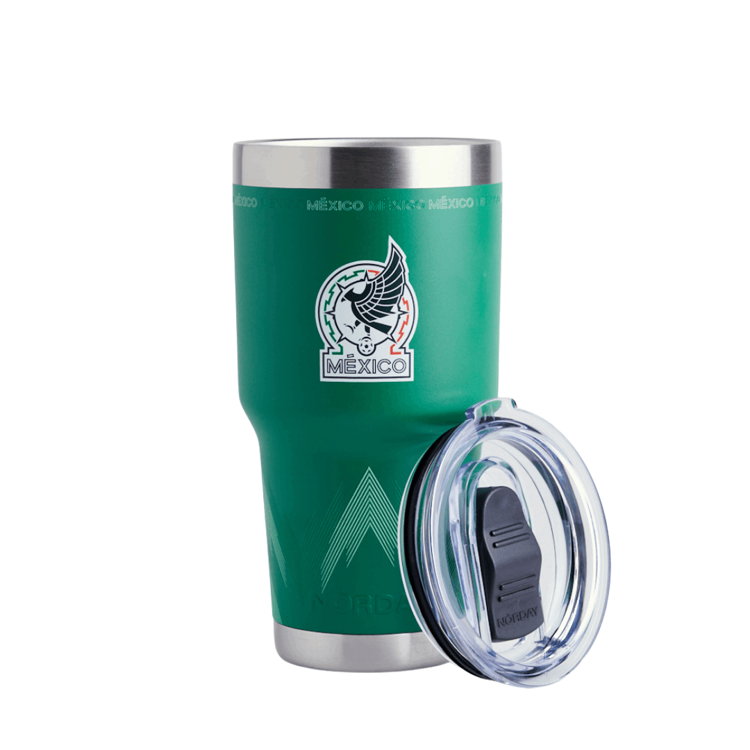 Tumbler 30 oz Verde Oficial Selección Mexicana