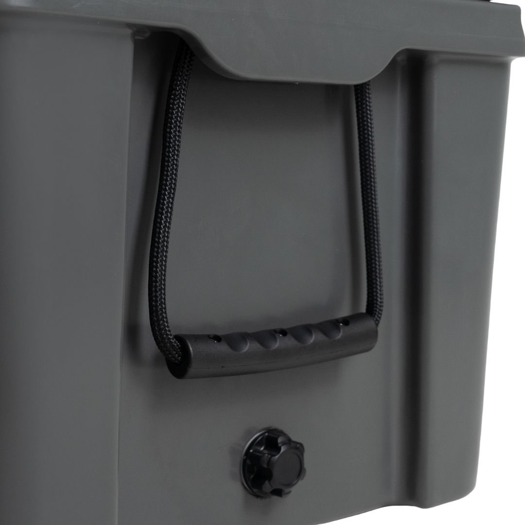 Hard Cooler 50 latas Gris Oscuro