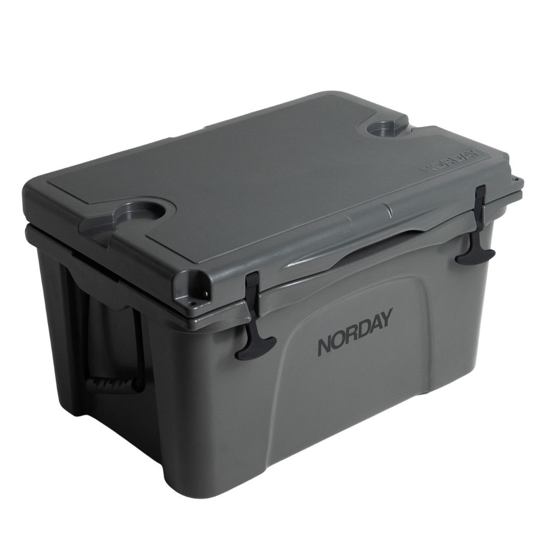 Hard Cooler 50 latas Gris Oscuro