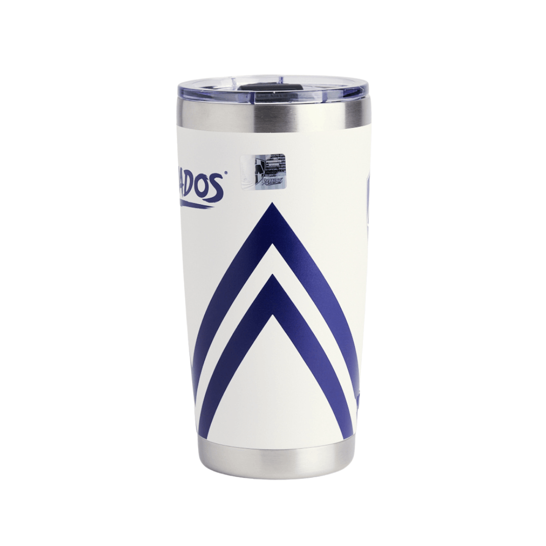 Tumbler 20 oz Blanco Rayados M