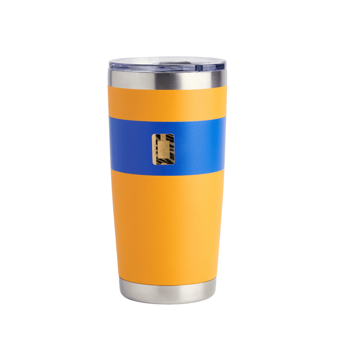 Tumbler 20 oz Amarillo Tigres Banda