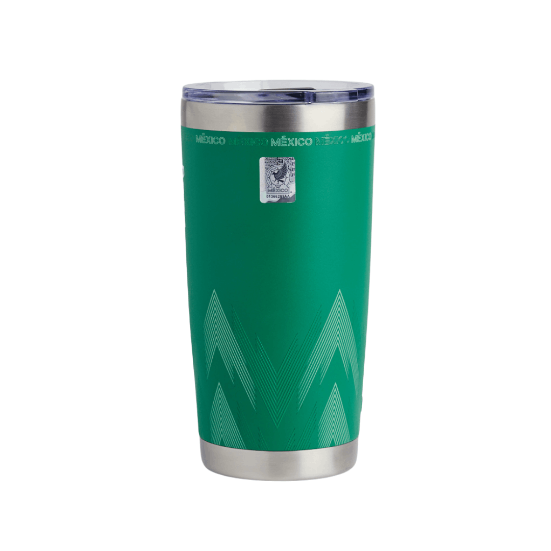Tumbler 20 oz Verde Oficial Selección Mexicana