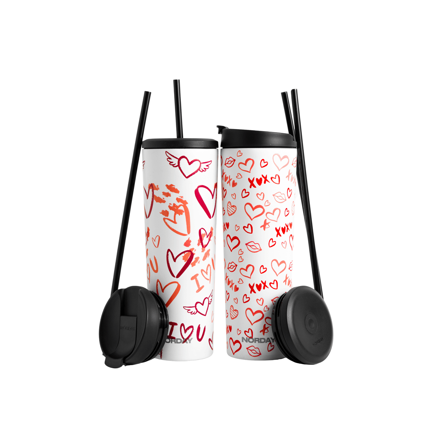 Bloom 30 oz white Valentines Day S