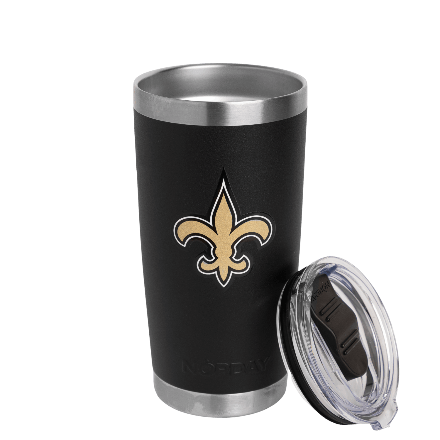 TUMBLER 20 OZ BLACK NFL NEW ORLEANS SAINTS