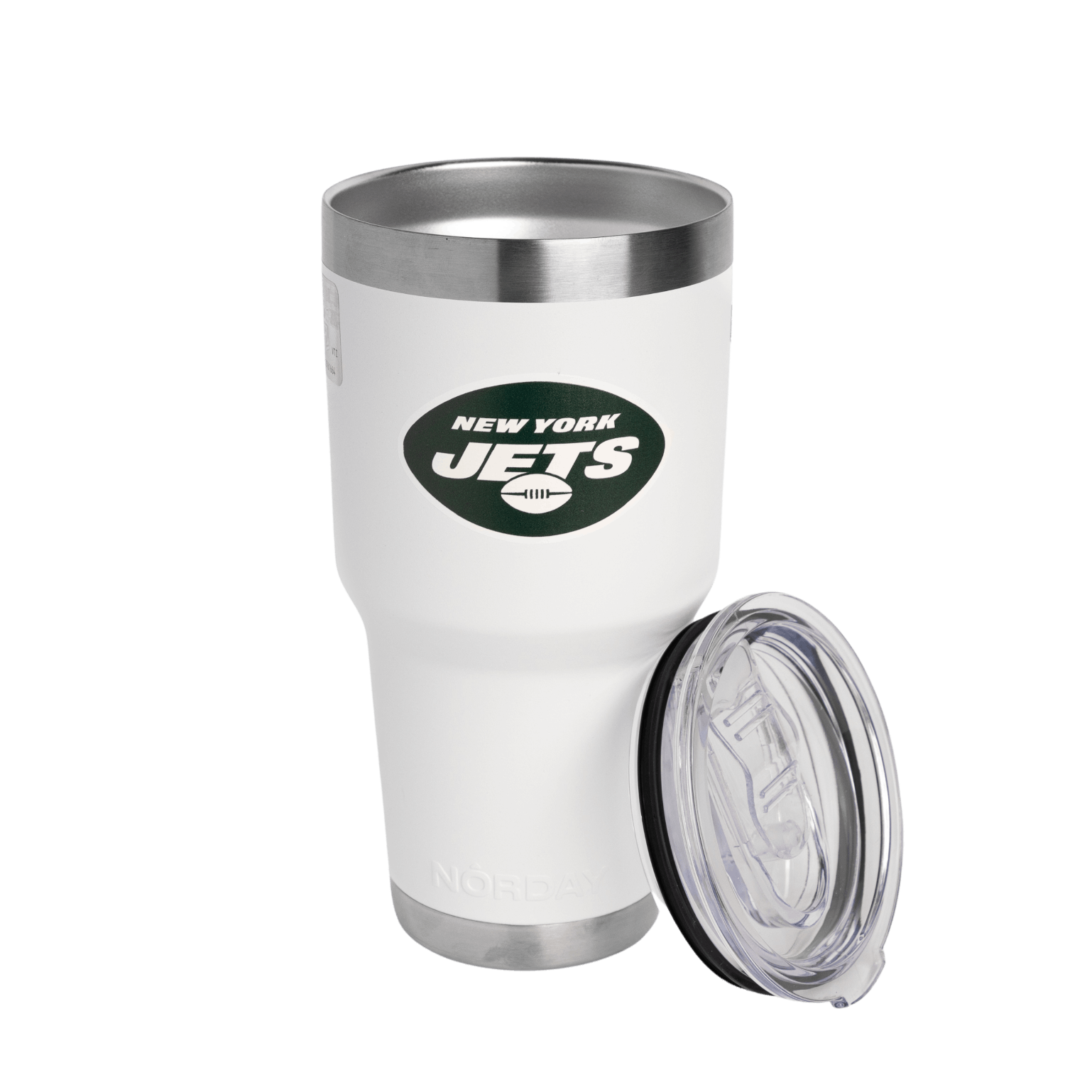 TUMBLER 30OZ WHITE NFL NEW YORK JETS