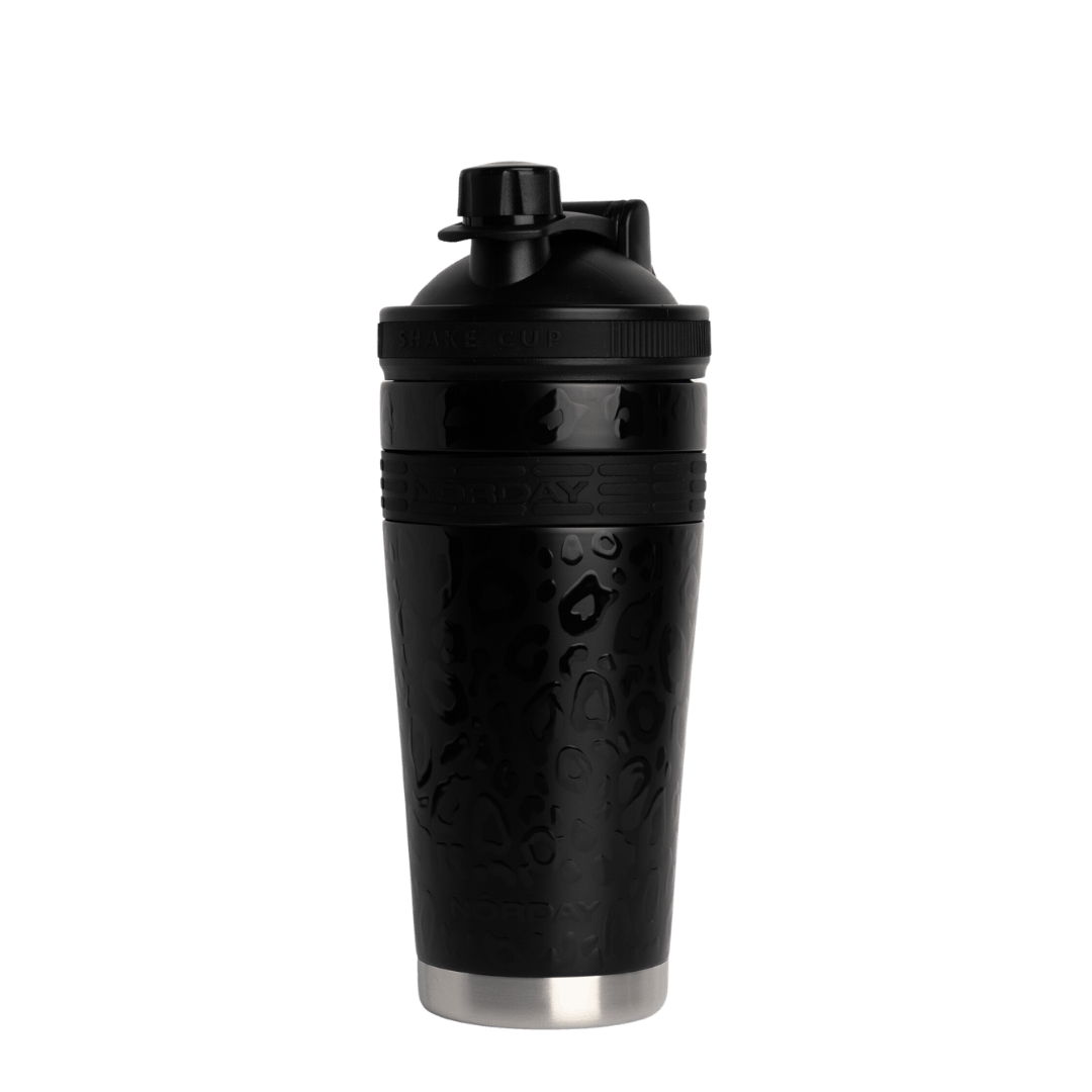 SHAKER 25 OZ BLACK LEOPARD