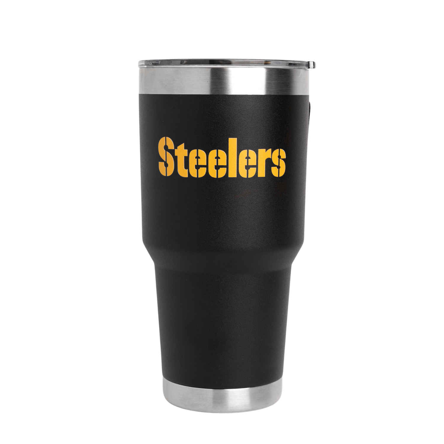 TUMBLER 30OZ BLACK NFL PITTSBURGH STEELERS