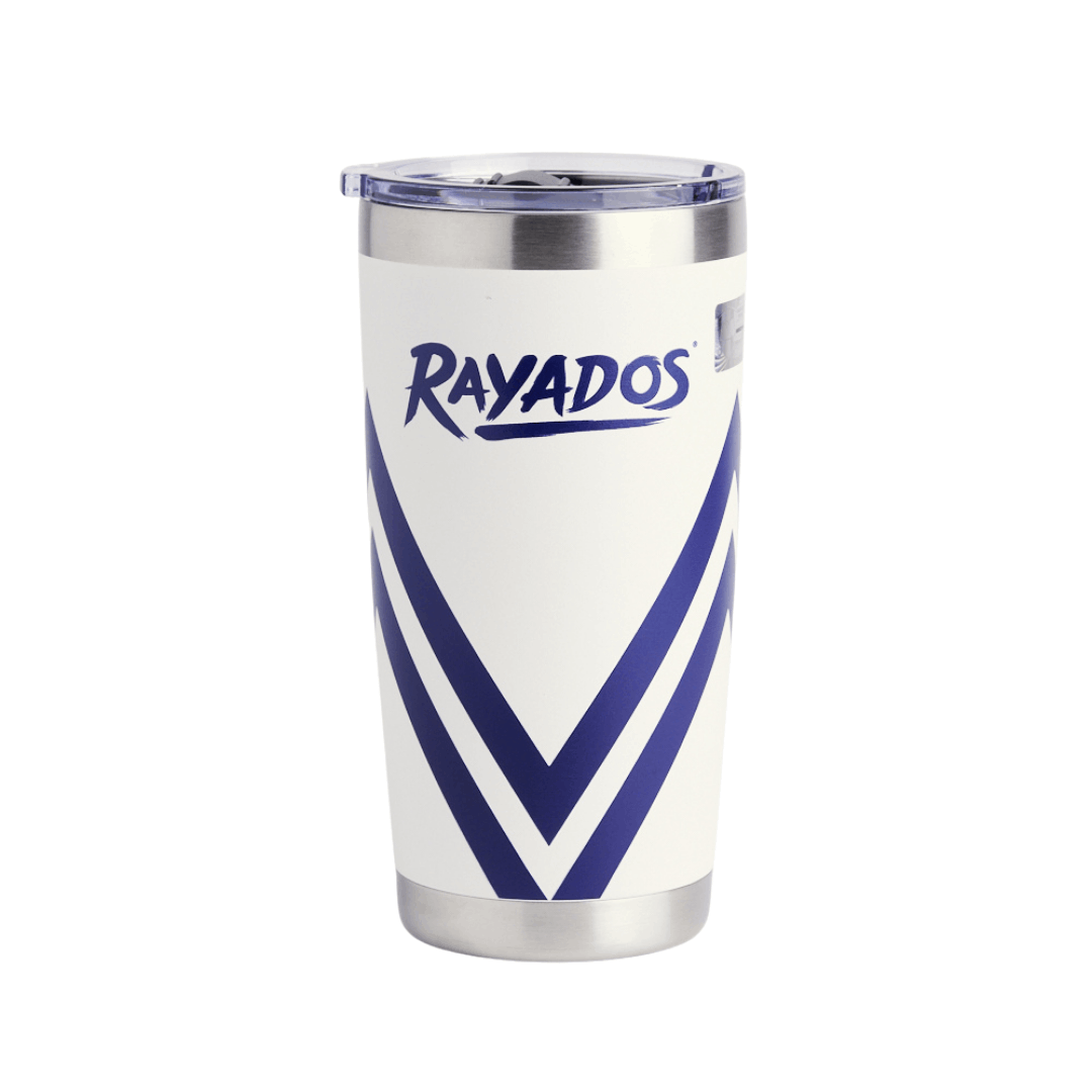 Tumbler 20 oz Blanco Rayados M