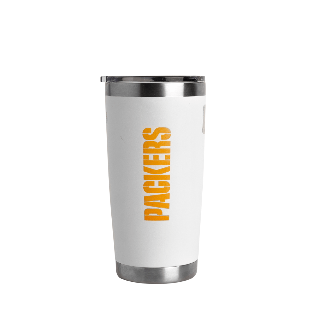 Tumbler 20oz White NFL Green Bay Packers