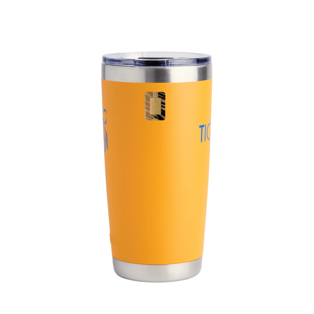 Tumbler 20 oz Amarillo Tigres Face