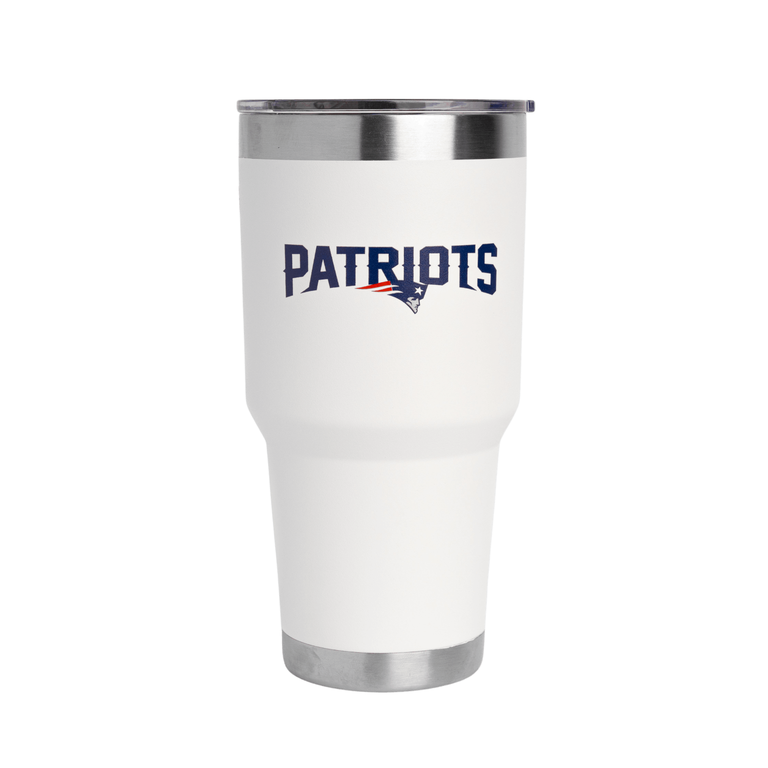 Tumbler 30 oz NFL White Patriots