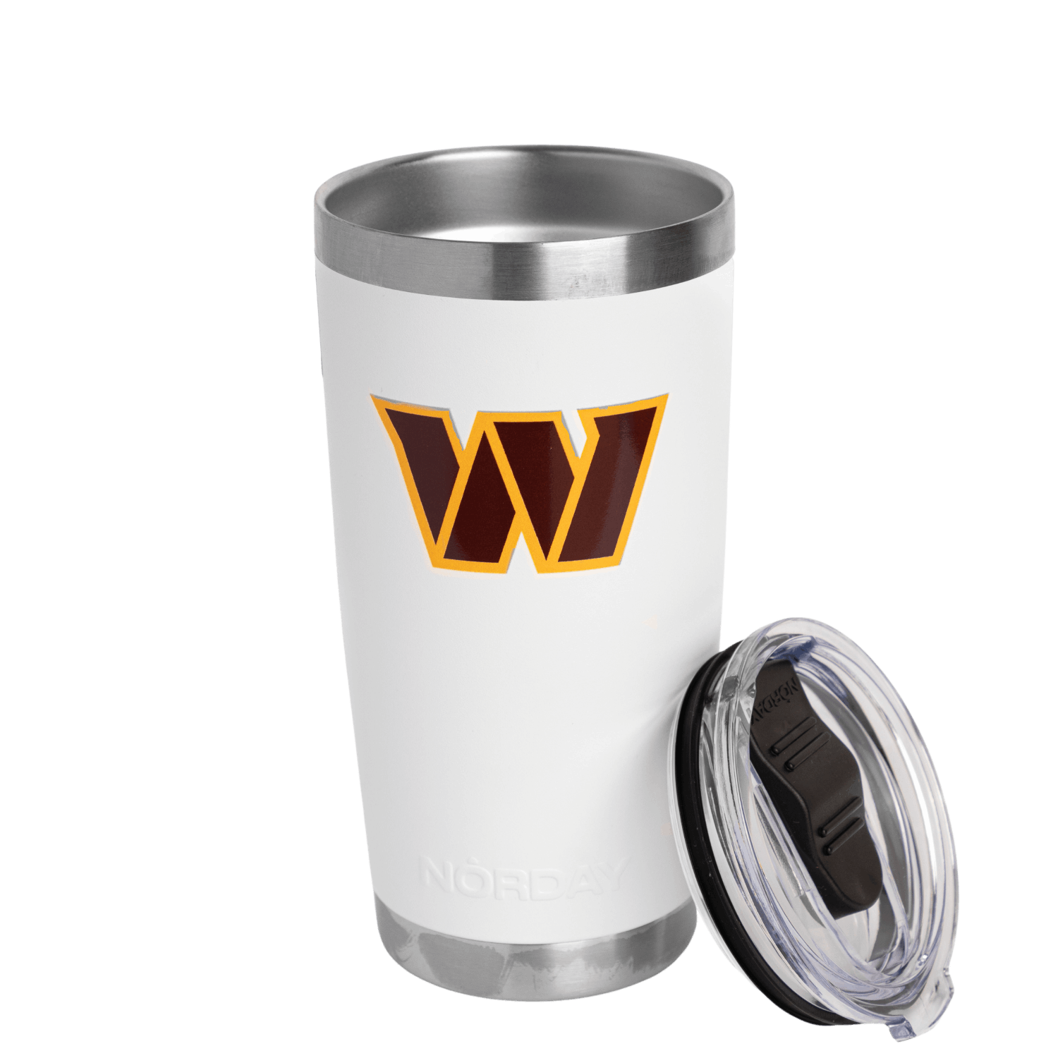 TUMBLER 20OZ WHITE NFL WASHINGTON COMMANDERS