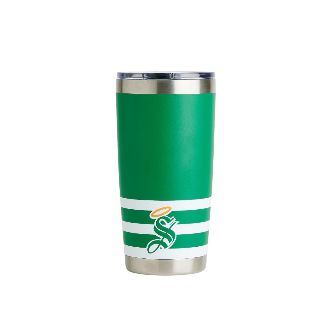 Tumbler 20 oz Santos Verde & Blanco