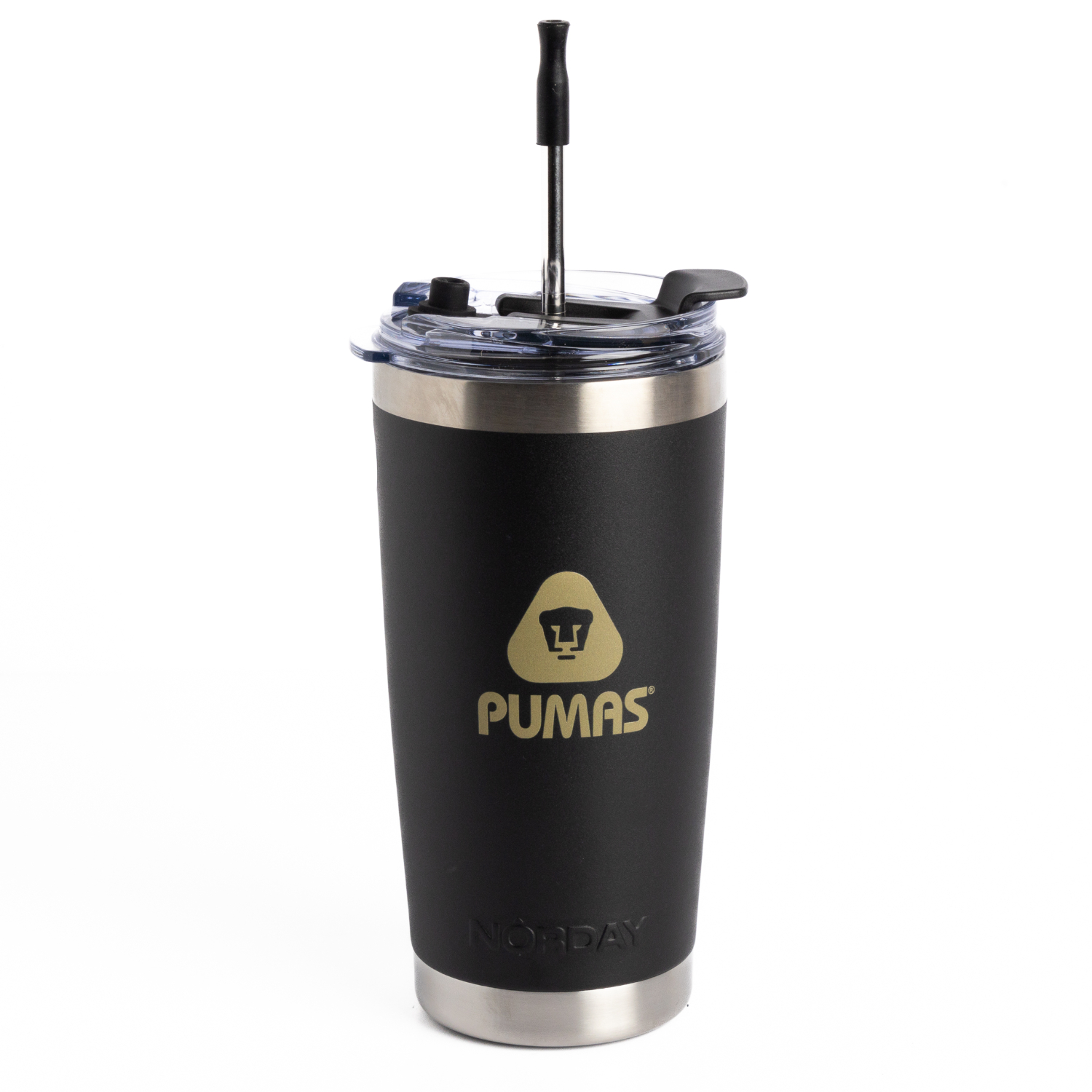 Tumbler 20 oz Pumas Negro