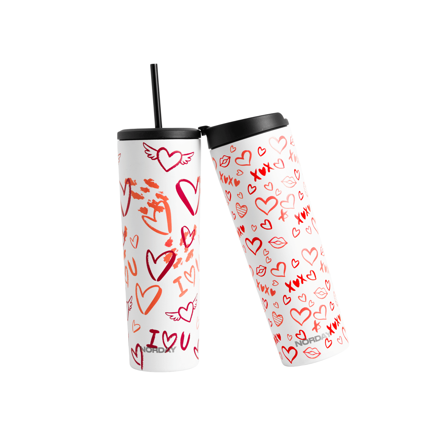 bloom 30 oz white valentines day B