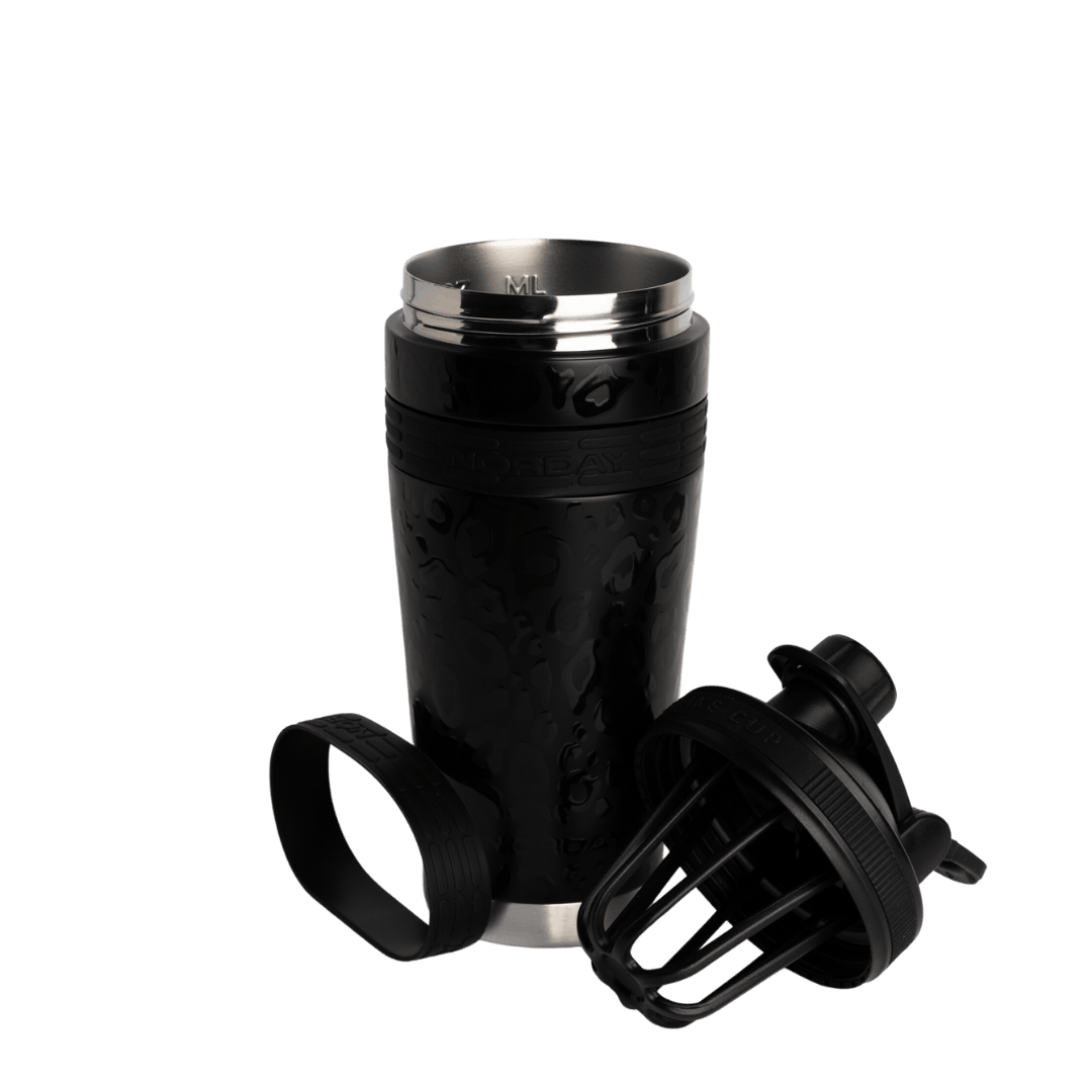 SHAKER 25 OZ BLACK LEOPARD