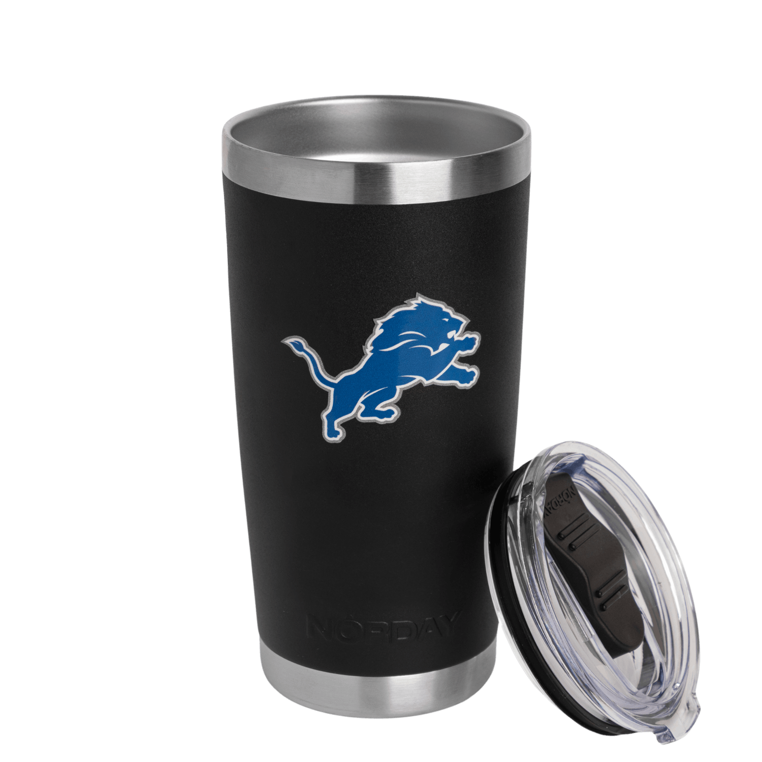 TUMBLER 20OZ BLACK NFL DETROIT LIONS