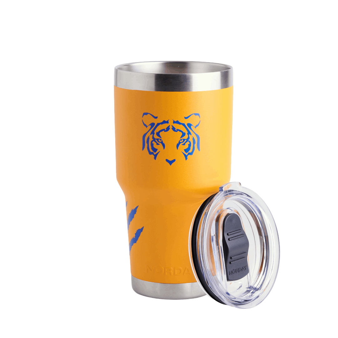 Tumbler 30 oz Amarillo Tigres Face 2