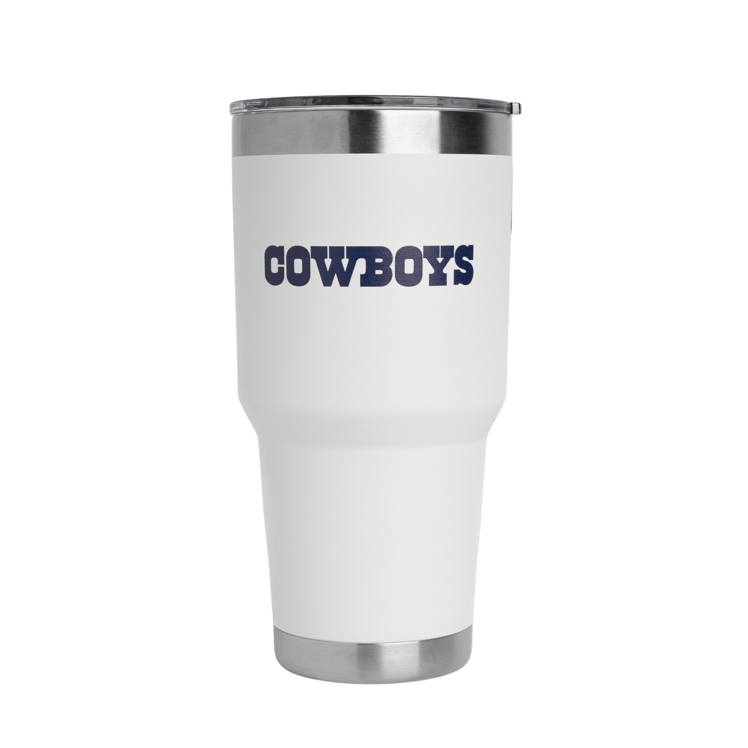 TUMBLER 30OZ WHITE NFL DALLAS COWBOYS