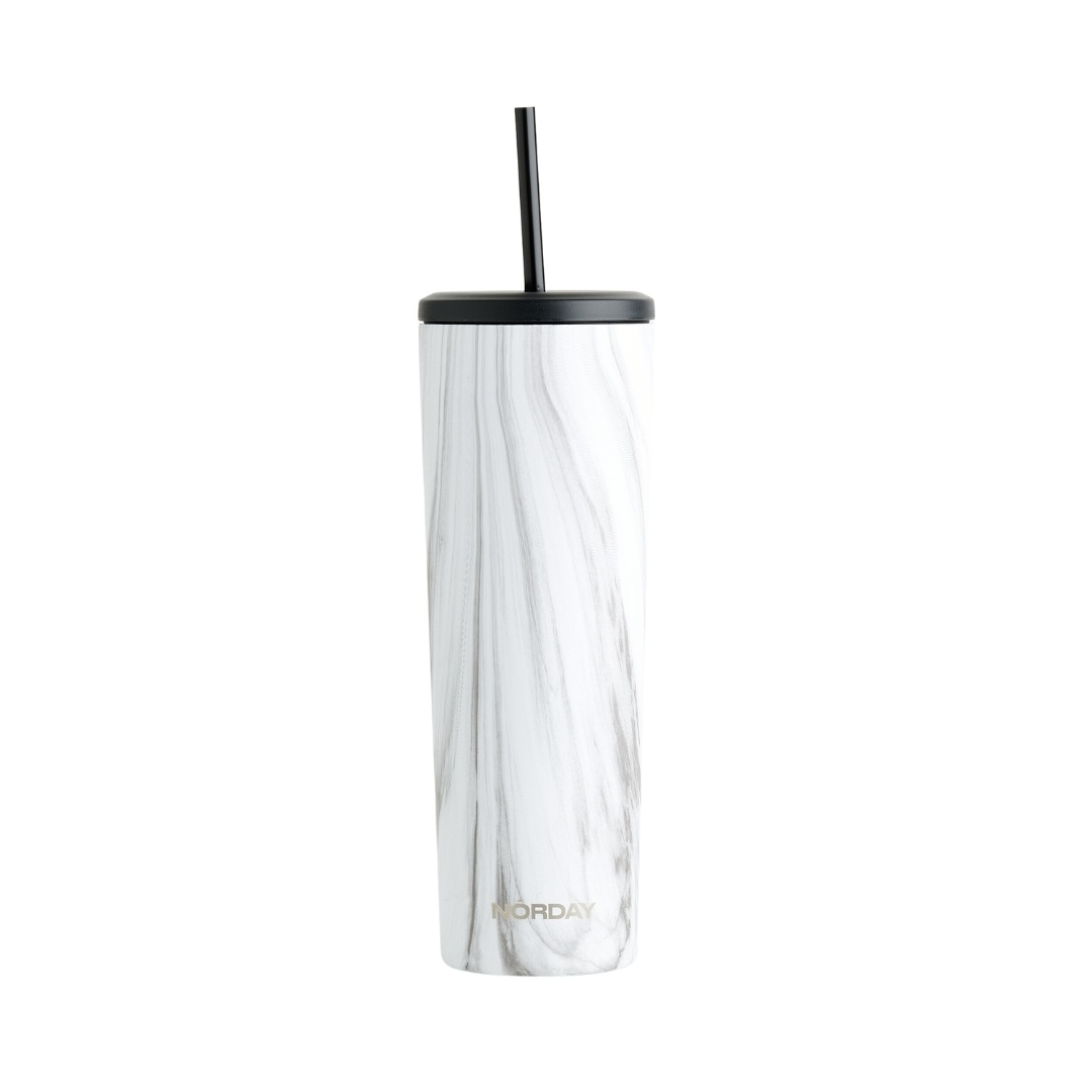 Bloom 30 oz White Marble