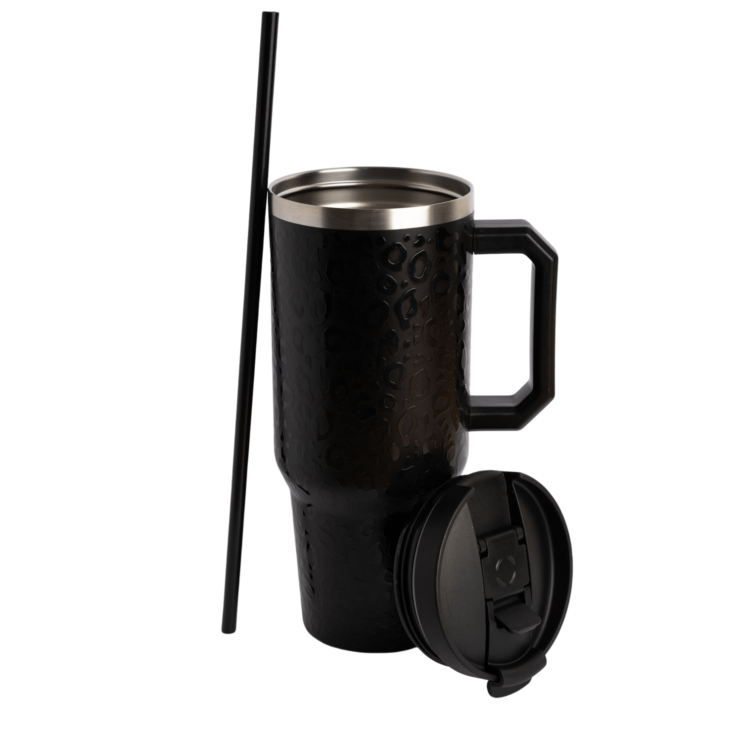 TITAN 40 oz Black Leopard