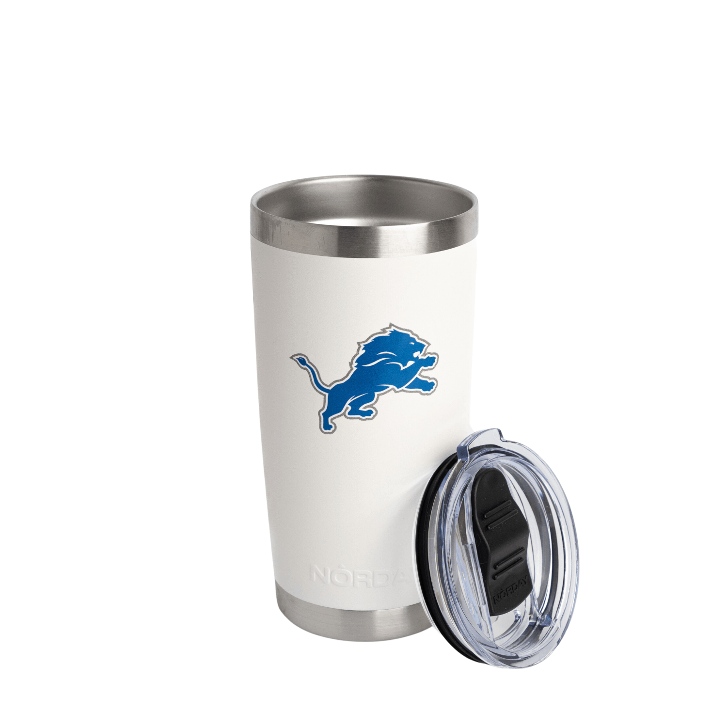 Tumbler 20oz White NFL Detroit Lions