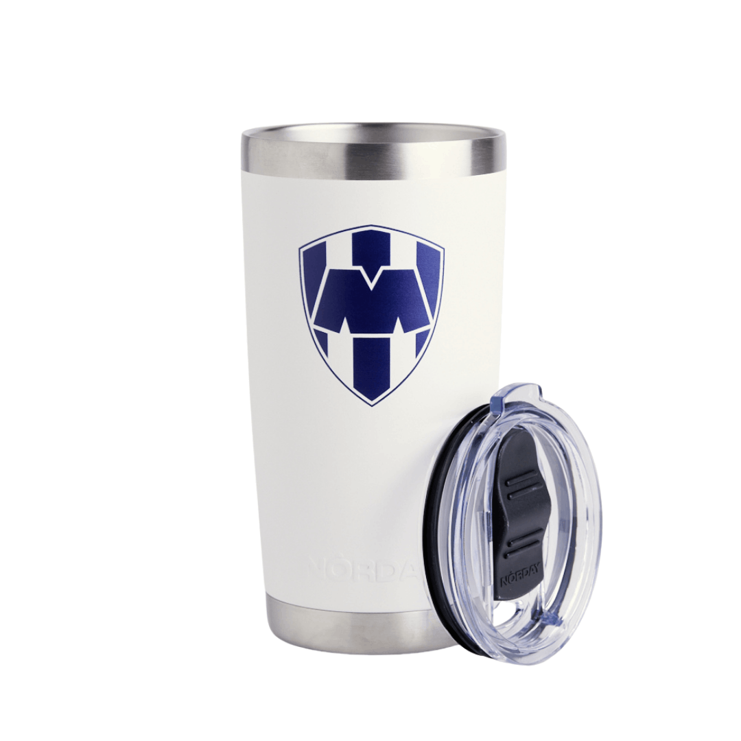Tumbler 20 oz Blanco Rayados Vertical