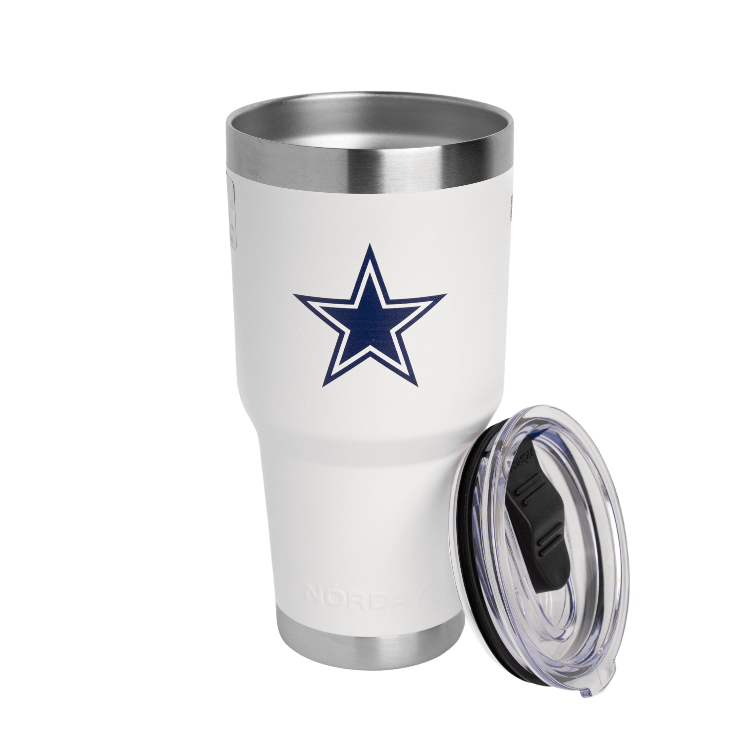 TUMBLER 30OZ WHITE NFL DALLAS COWBOYS