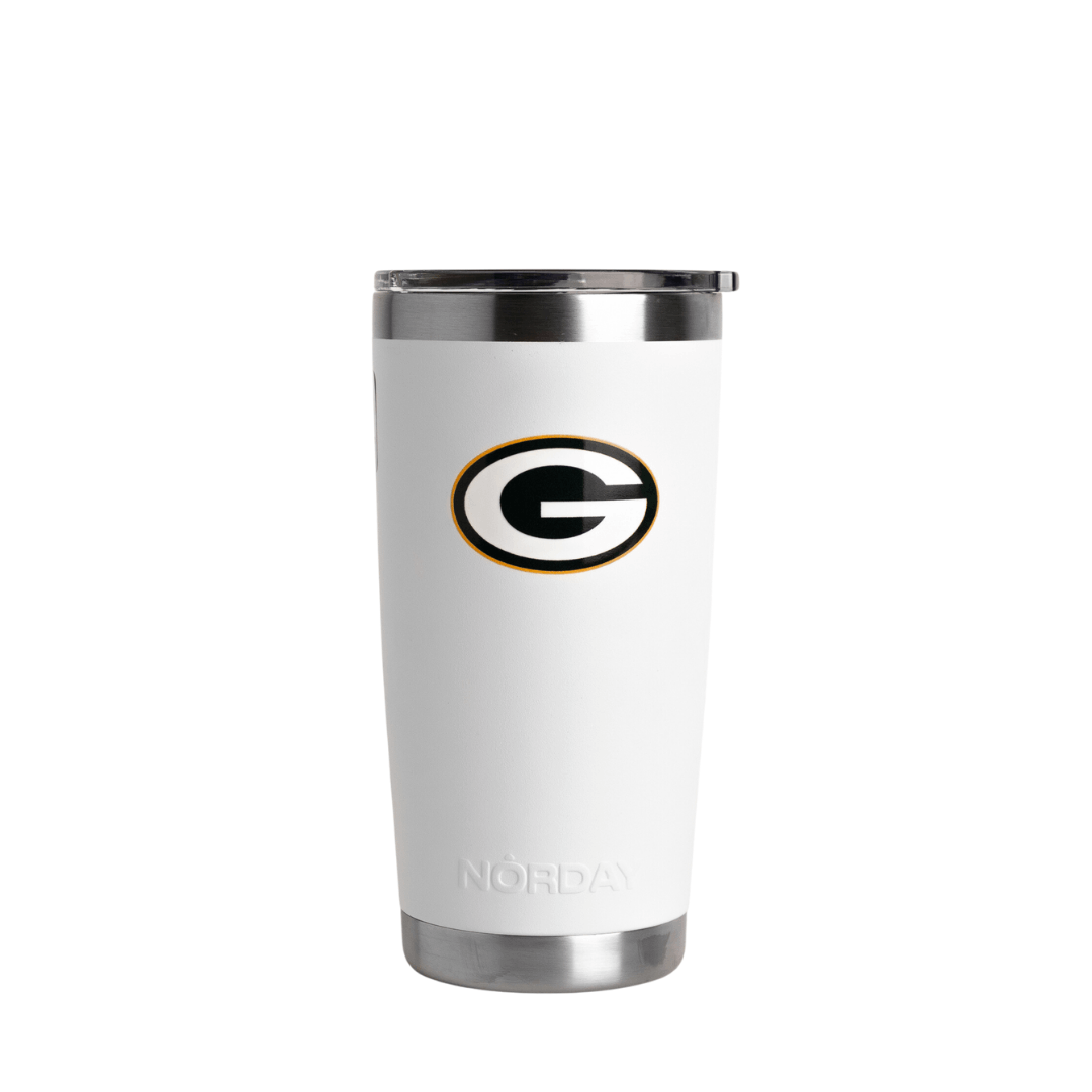 Tumbler 20oz White NFL Green Bay Packers