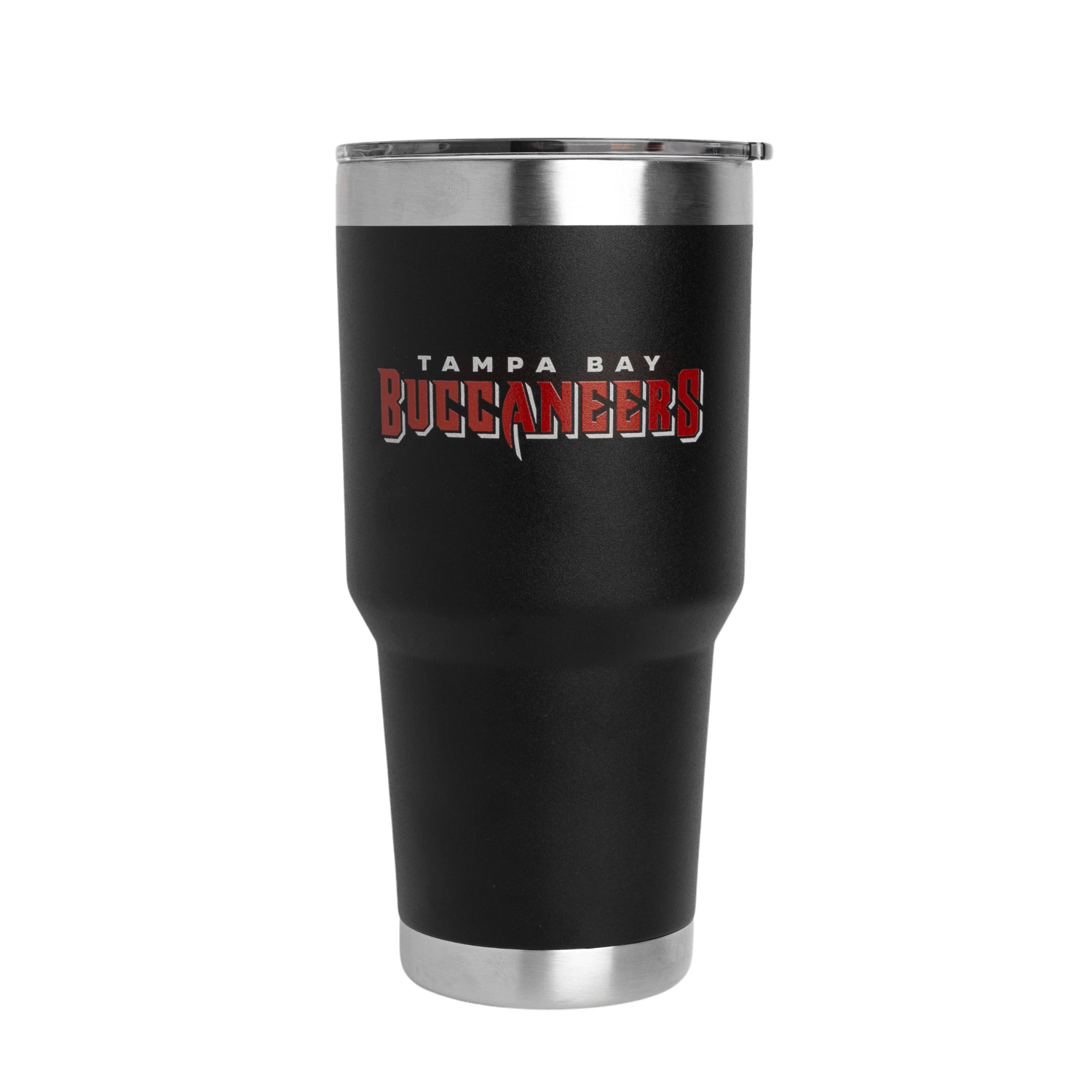 TUMBLER 30OZ BLACK NFL TAMPA BAY BUCCANEERS