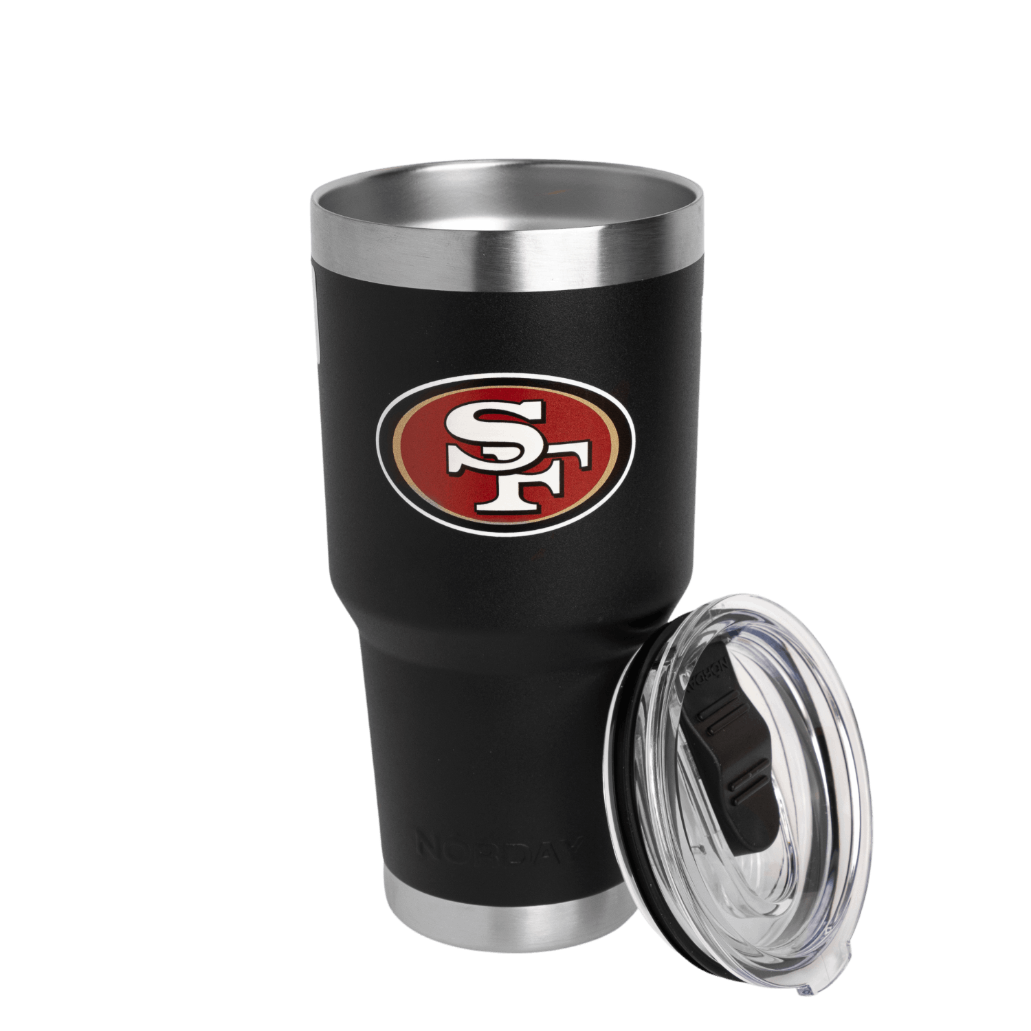 TUMBLER 30OZ BLACK NFL SAN FRANCISCO 49ERS