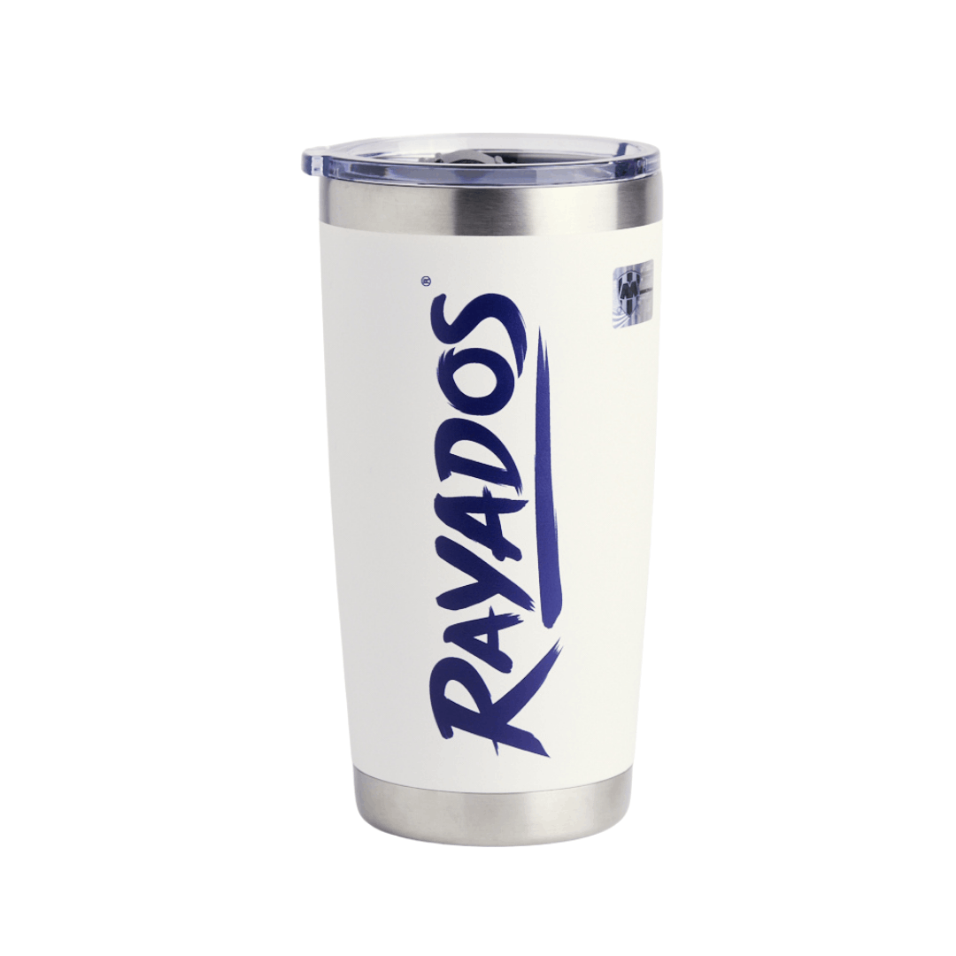 Tumbler 20 oz Blanco Rayados Vertical