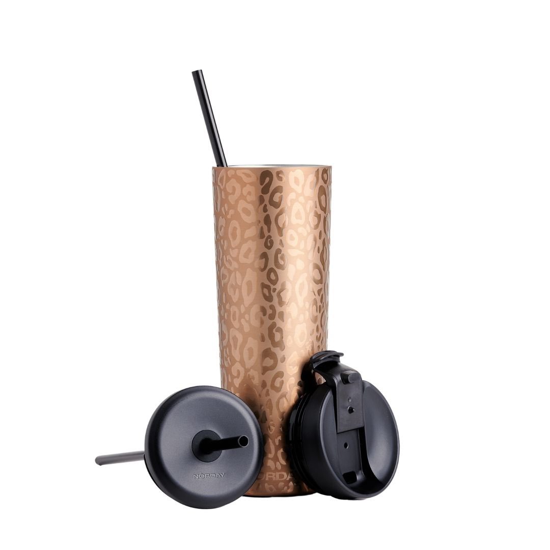 Bloom 30 oz Rosegold Leopard