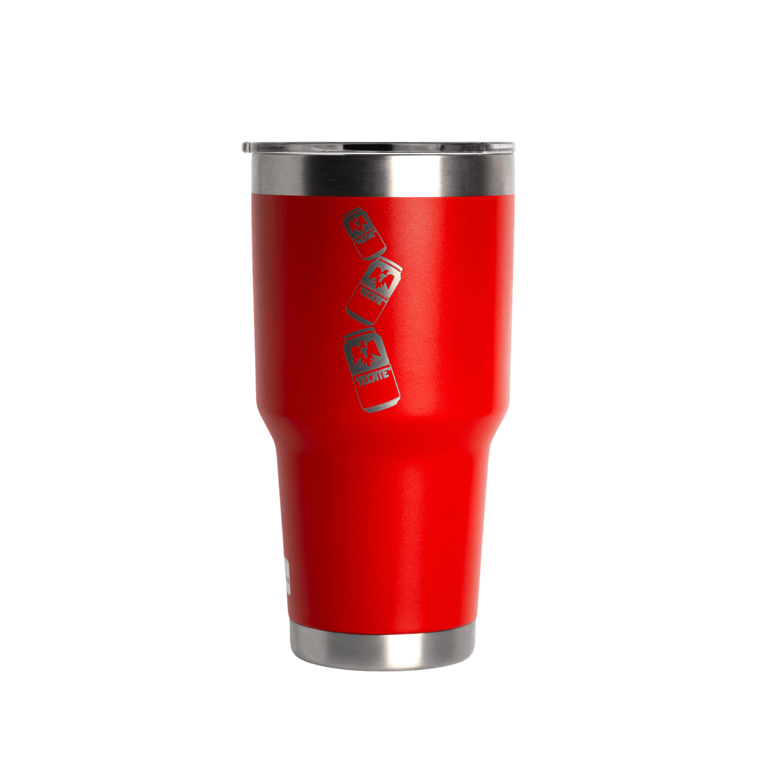 TUMBLER 30 OZ RED TECATE