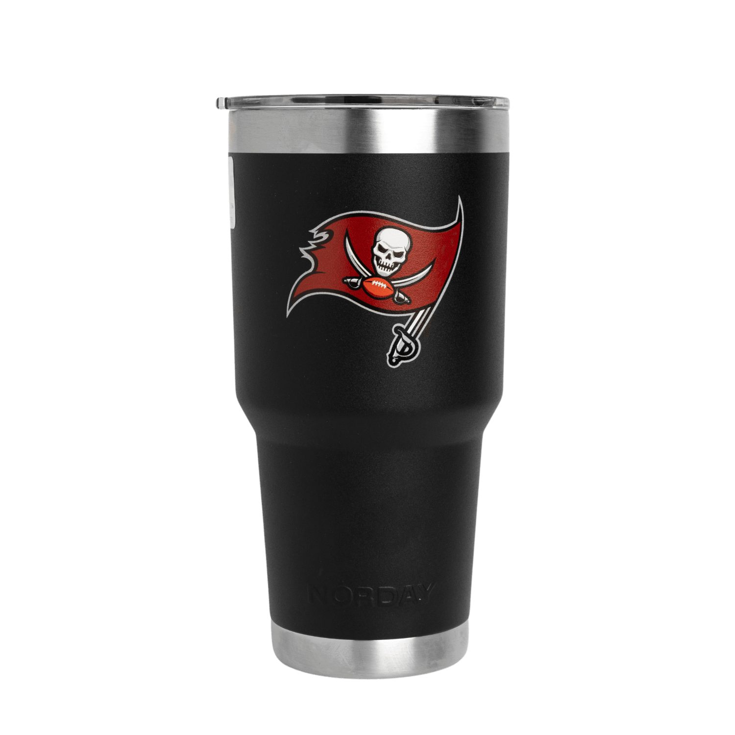 TUMBLER 30OZ BLACK NFL TAMPA BAY BUCCANEERS