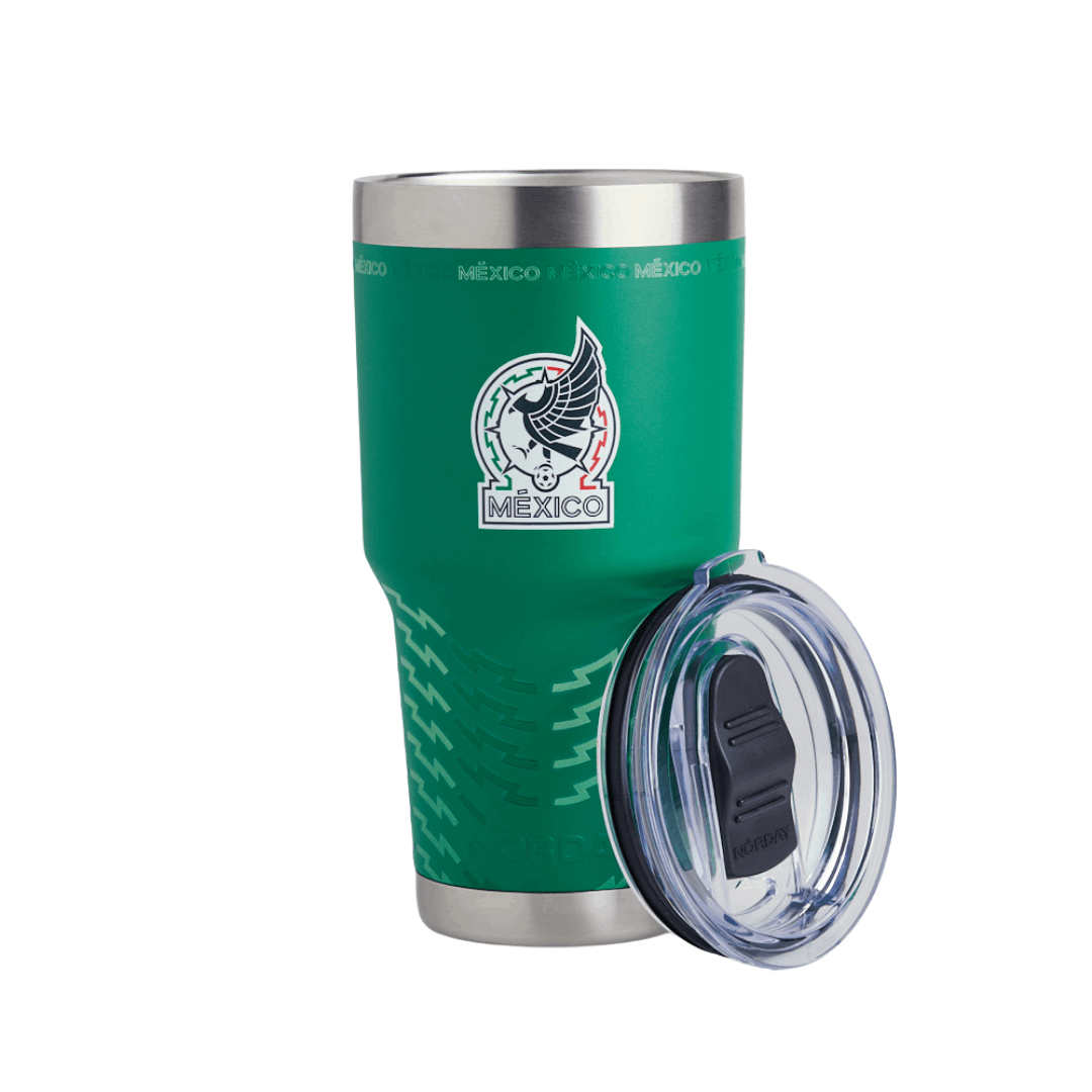 Tumbler 30 oz Verde Ola Selección Mexicana